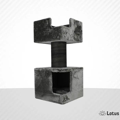 Lotus Pet Design Sevilya Grey Cat Scratcher Durable Post