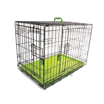 M-Pets Voyager Double Door XXLarge Dog Crate Green 122x76x84cm