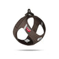 Curli Vest Harness Clasp Air-Mesh Dog Harness Brown 3XSmall