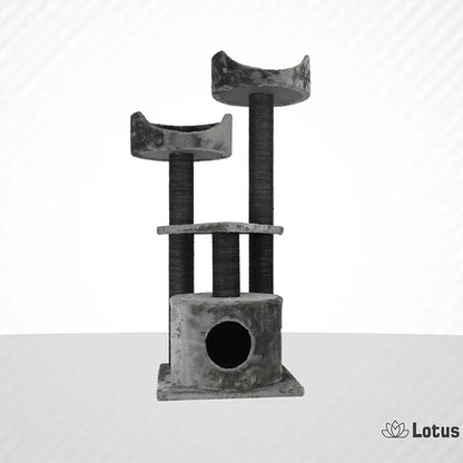 Lotus Pet Design Varsova Gray Cat Scratching Post 1 Unit