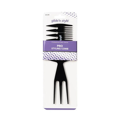 Glide'N Style Pro Styling Comb GS-285 for Precision Hair Styling