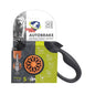 M-Pets Autobreake Orange Automatic Retractable Tape Dog Leash