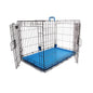 M-Pets Voyager Two-Door Medium Dog Crate Blue 76x48x53cm
