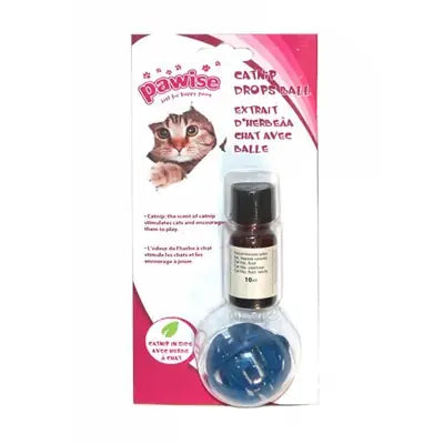 Pawise Catnip Liquid Cat Toy Ball - Interactive Play Ball for Cats