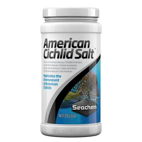 Seachem American Cichlid Salt 250g for Freshwater Aquariums