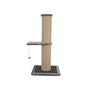 Lotus Pet Design Single Grey Cat Scratching Post 96cm