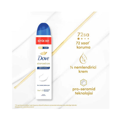 Dove Original Deodorant Spray for Women 48h Protection 200 ml