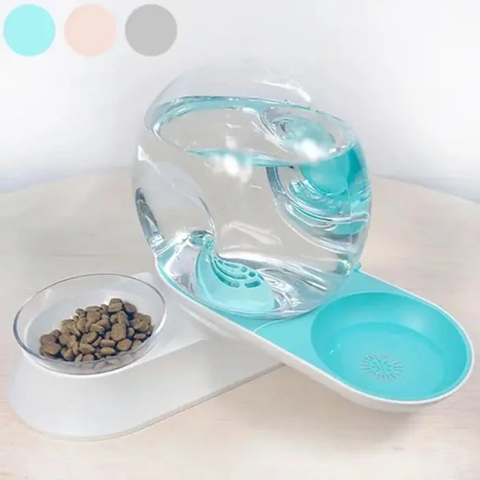M-Pets Snail Pink Food and Water Dispenser 2800ml
