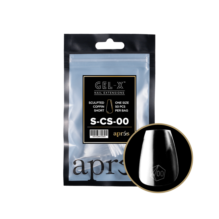 Gel-X Sculpted Coffin Short 2.0 Refill Bag