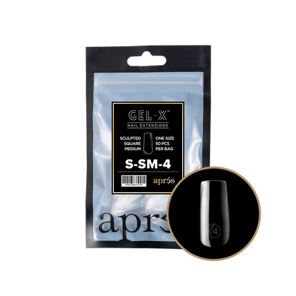 Gel-X Sculpted Square Medium 2.0 Refill Bag