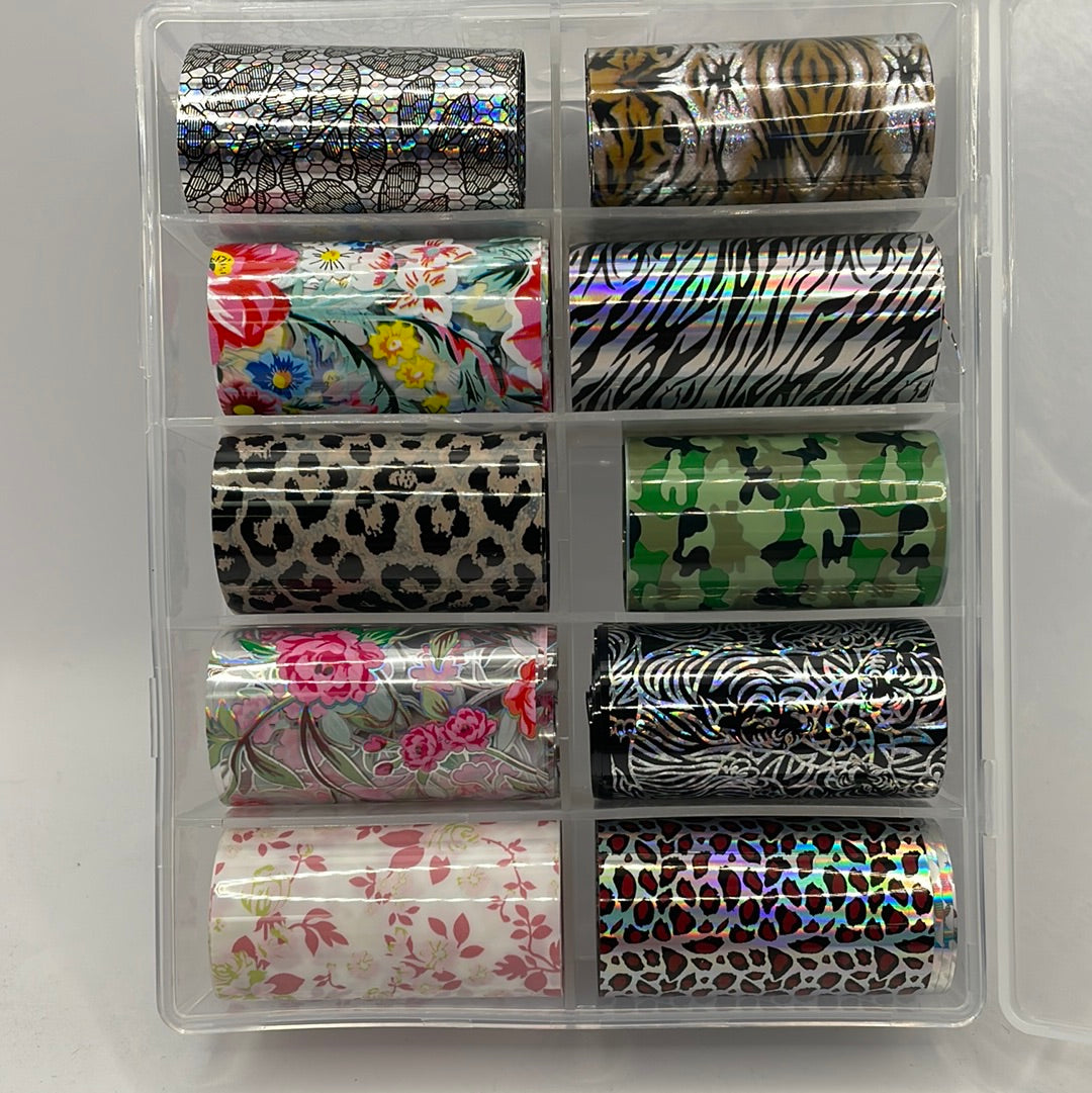 Queen - Assorted Nail Foil - Foils10