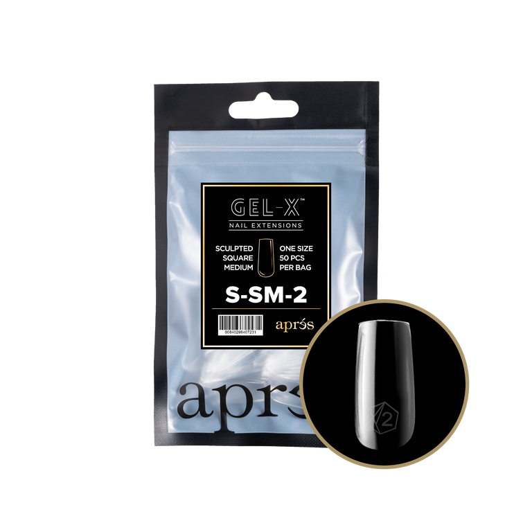 Gel-X Sculpted Square Medium 2.0 Refill Bag