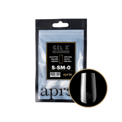 Gel-X Sculpted Square Medium 2.0 Refill Bag