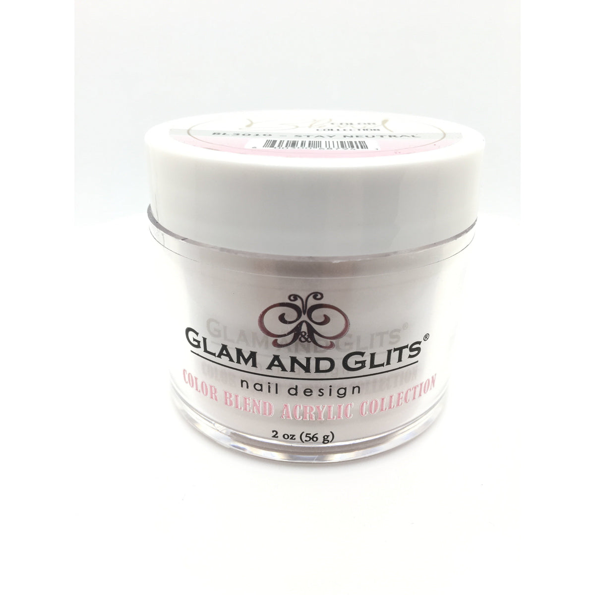 Glam And Glits - Color Blend Acrylic Powder - BL3010 Stay Neutral 2oz
