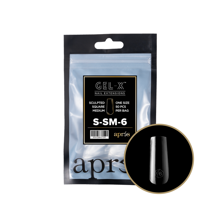 Gel-X Sculpted Square Medium 2.0 Refill Bag