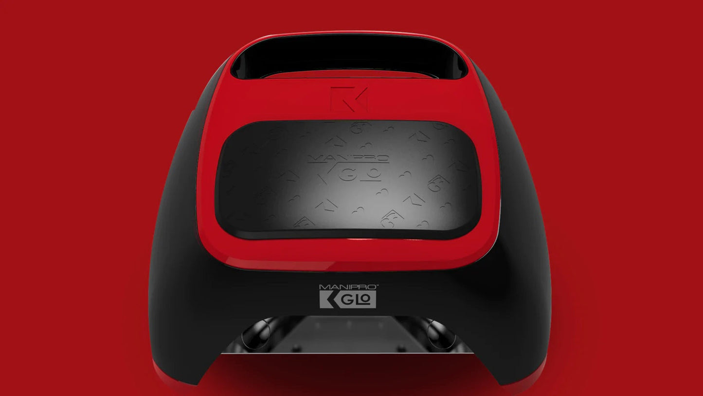 ManiPro Glo Multi LED Lamp w/ Red Trim
