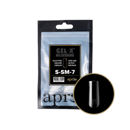 Gel-X Sculpted Square Medium 2.0 Refill Bag