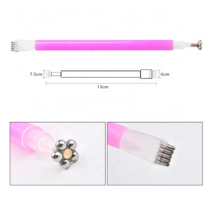 Double Head Magnet Stick  for Cat Eyes - Round & Straight