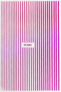Laser Line Sticker Nail Art - Fuchsia