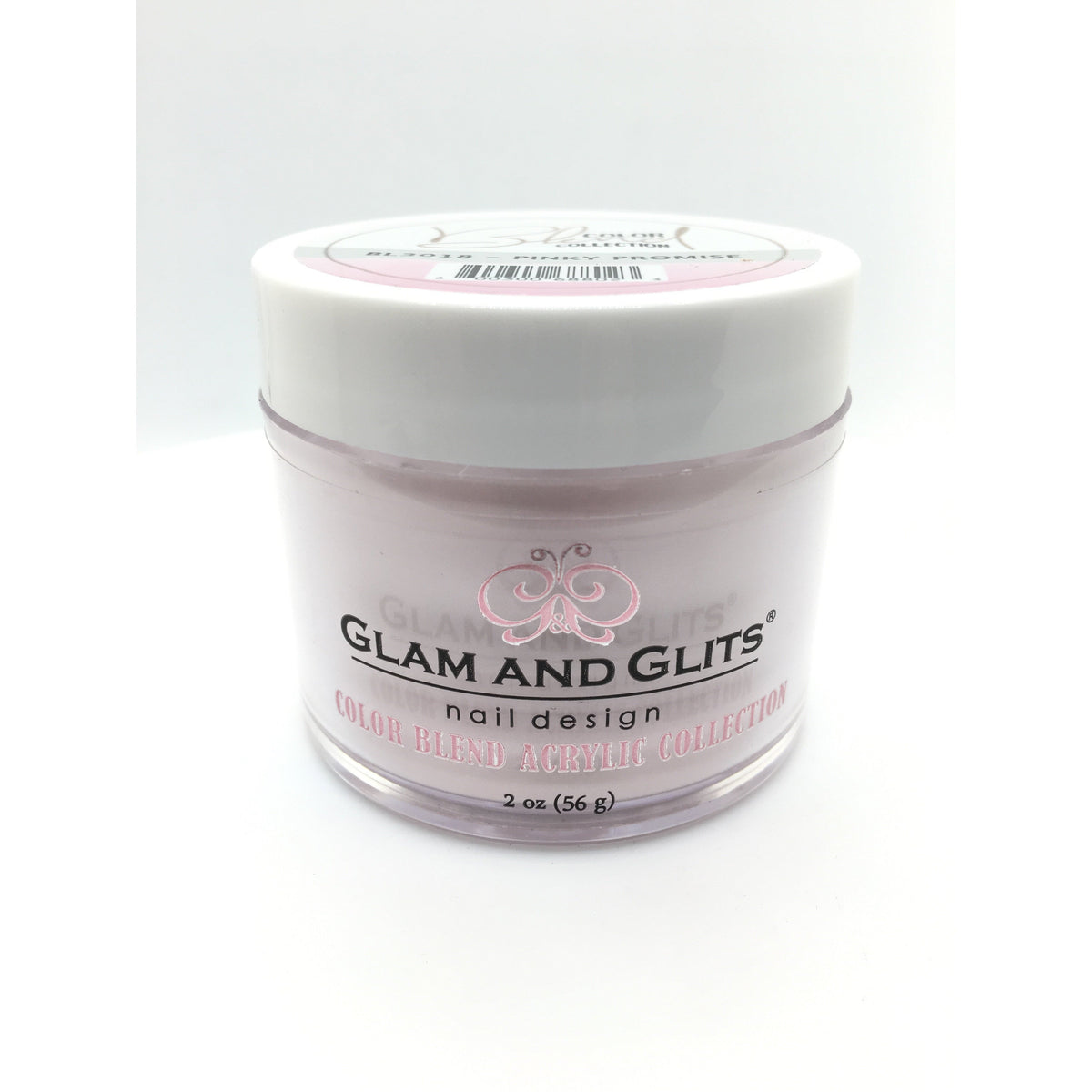 Glam And Glits - Color Blend Acrylic Powder - BL3018 Pinky Promise 2oz
