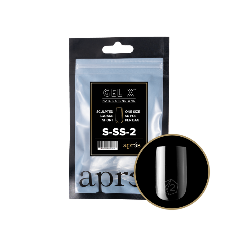 Gel-X Sculpted Square Short 2.0 Refill Bag