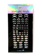 Sylphkiss - Metallic Nail Stickers - Msilver-004
