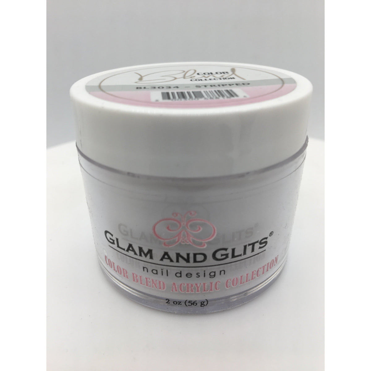 Glam And Glits - Color Blend Acrylic Powder - BL3034 Stripped 2oz