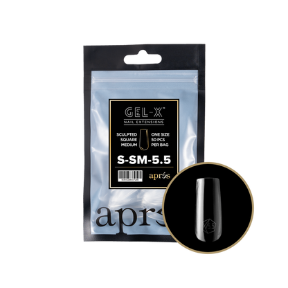 Gel-X Sculpted Square Medium 2.0 Refill Bag