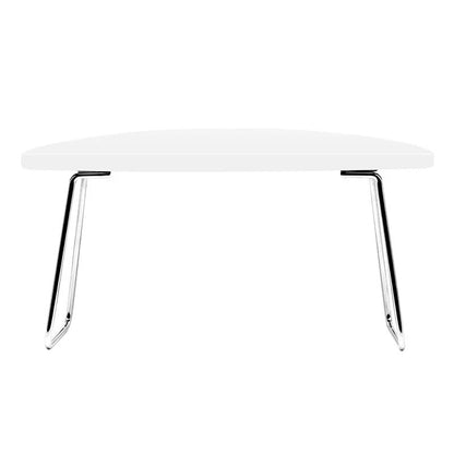 White  Arm Rest  - Microfiber Leather