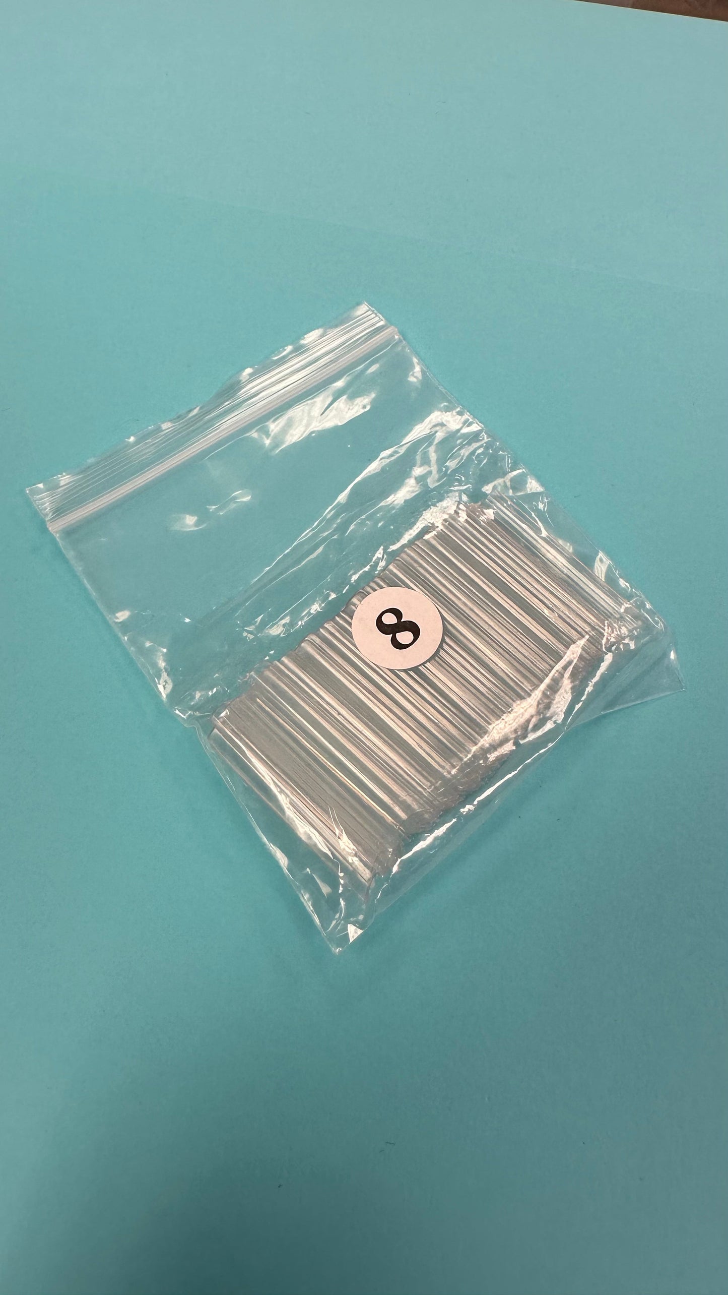 Refill XL Square No  C  Clear Acrylic Nail Tip  - 1 bag 50 pcs