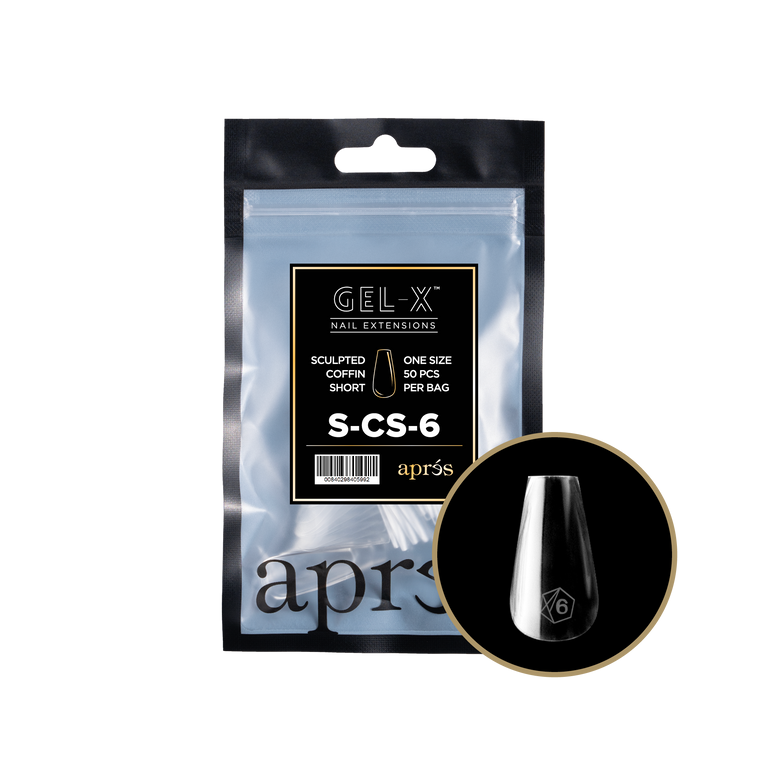 Gel-X Sculpted Coffin Short 2.0 Refill Bag