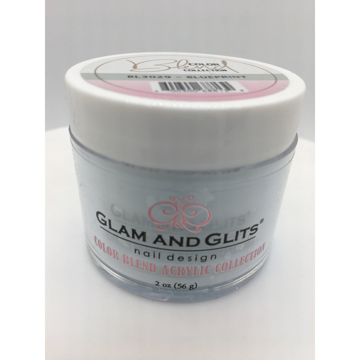 Glam And Glits - Color Blend Acrylic Powder - BL3029 Blueprint 2oz