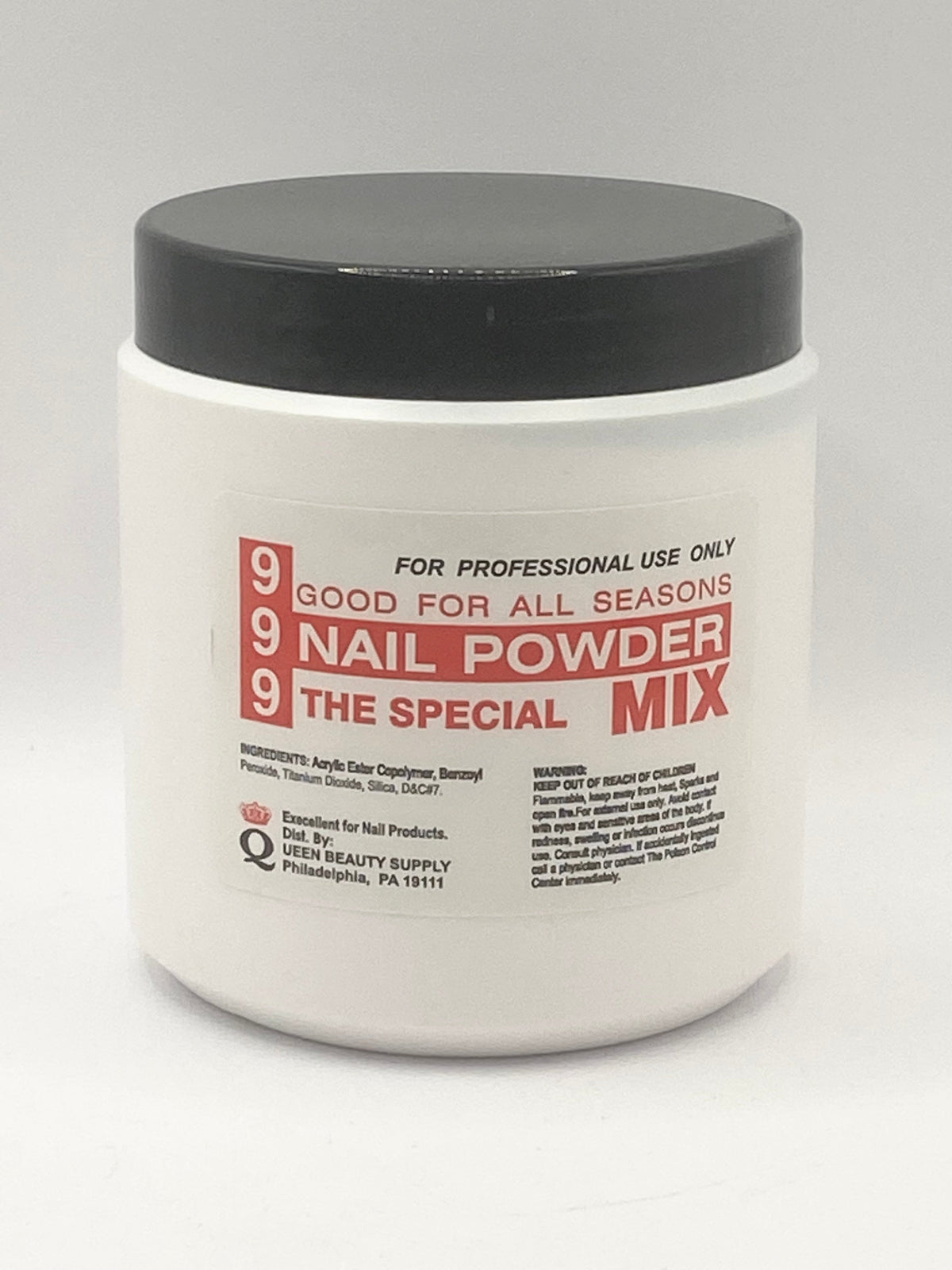 999 Red Summer Mix Acrylic Powder 16oz