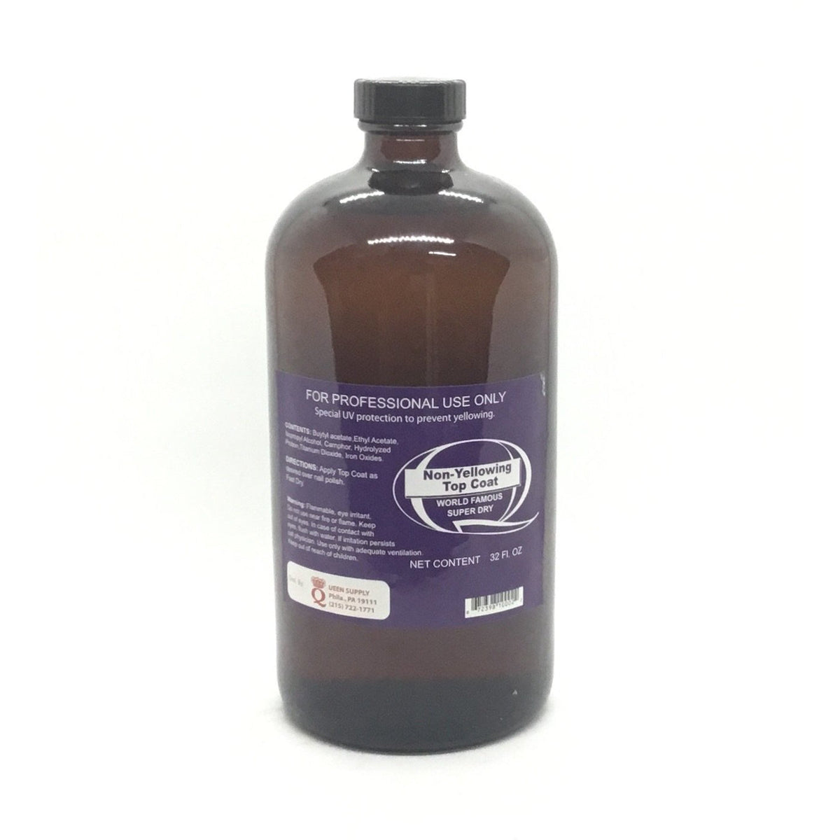 Queens - Non-Yellowing Top Coat 32oz