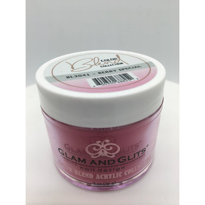 Glam And Glits - Color Blend Acrylic Powder - BL3045 Pretty Cruel 2oz