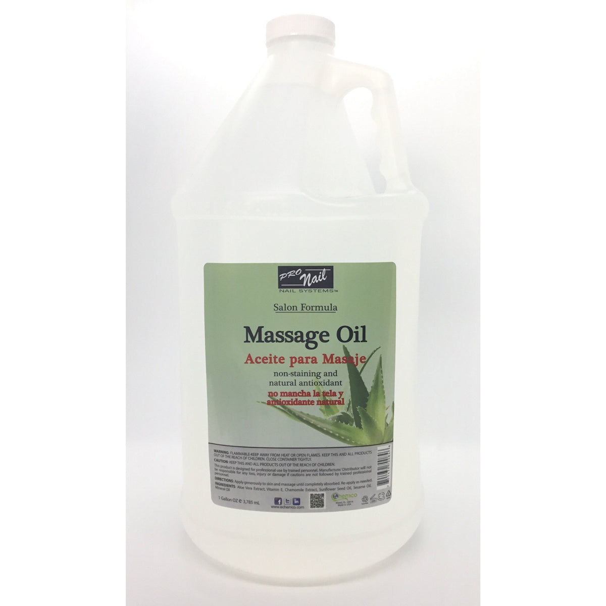 ProNail Massage Oil - Unscented 128oz