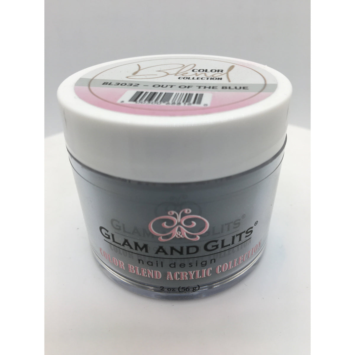 Glam And Glits - Color Blend Acrylic Powder - BL3032 Out Of The Blue 2oz