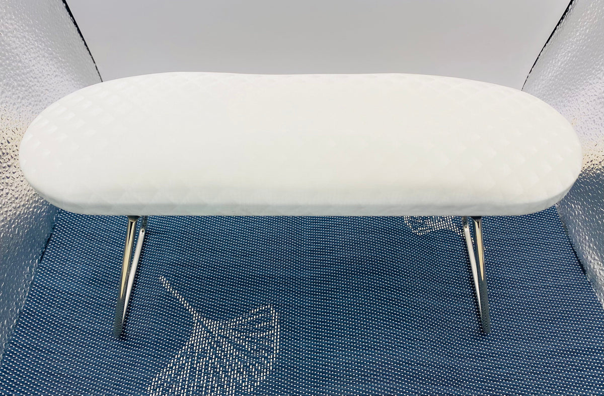 Arm Rests w/ Stand (White)