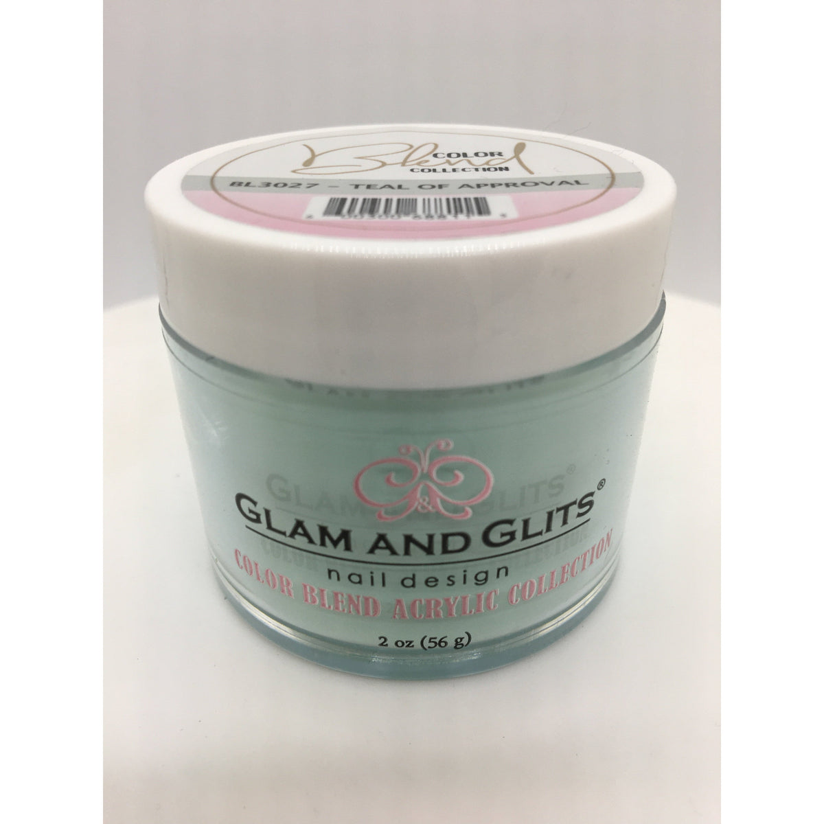 Glam And Glits - Color Blend Acrylic Powder - BL3027 Teal Of Approval 2oz