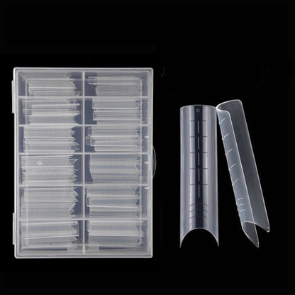 Dual System Nail Form #7- Square Long Curve C - 120pc