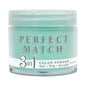 PMDP076N Green Tambourine - 3in1 Gel Dip Acrylic  42gm