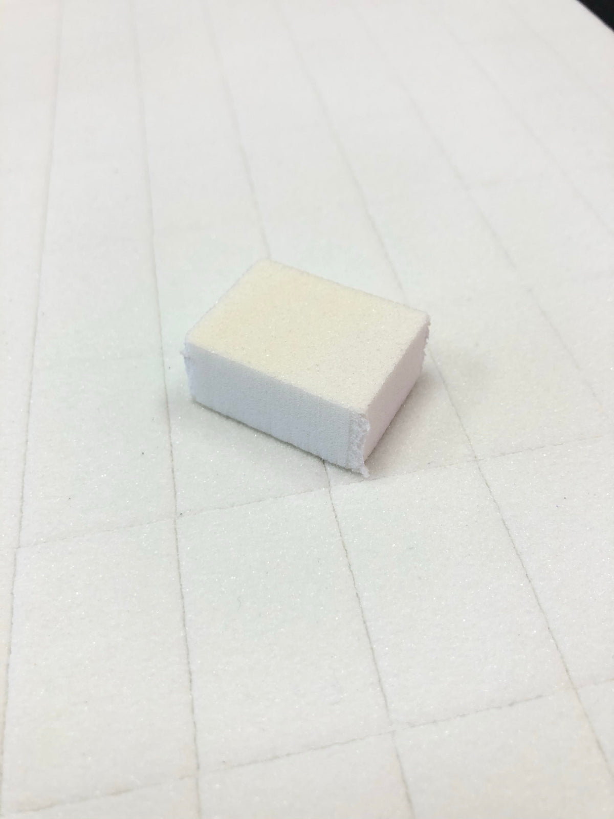 Fiori - Mini White Buffers - 80/120 grit