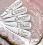 Zodiac Charms - Silver 12pc