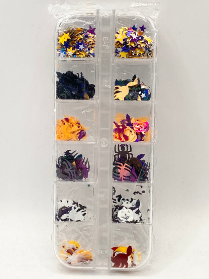 Queens - Confetti Halloween Stars - QSS-03