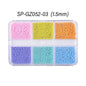 Caviar Micro Metal Beads 3D 2.5mm