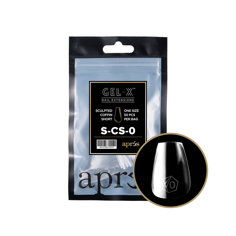 Gel-X Sculpted Coffin Short 2.0 Refill Bag