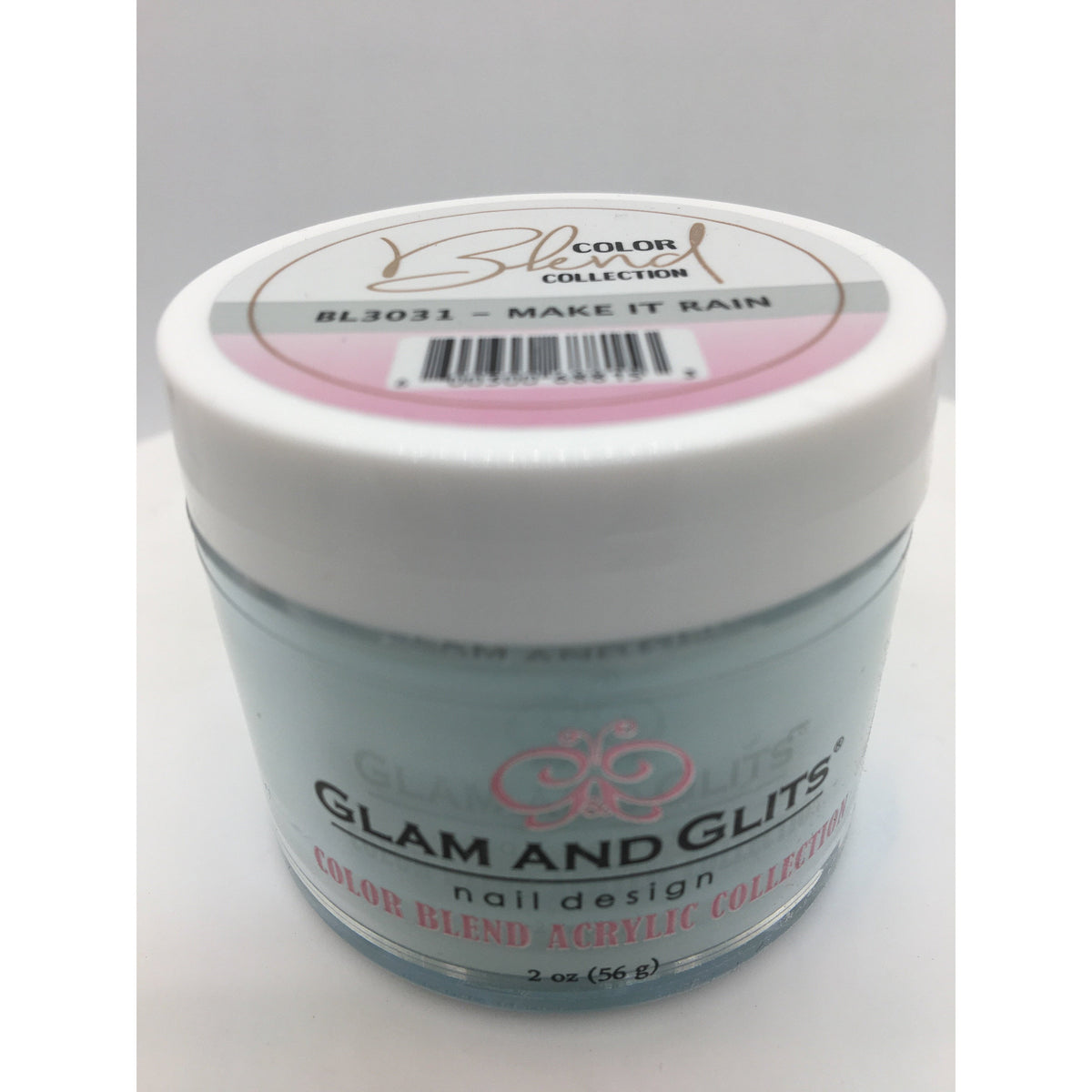 Glam And Glits - Color Blend Acrylic Powder - BL3031 Make It Rain 2oz