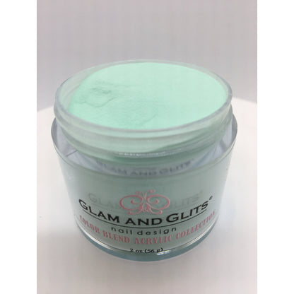 Glam And Glits - Color Blend Acrylic Powder - BL3027 Teal Of Approval 2oz