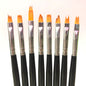 Design Brushes Set - Black Handle 8pcs