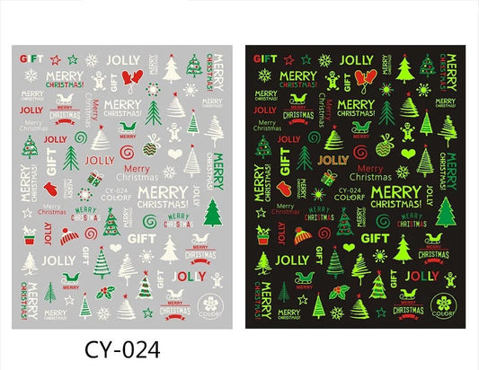 Christmas Design Stickers - CY-024